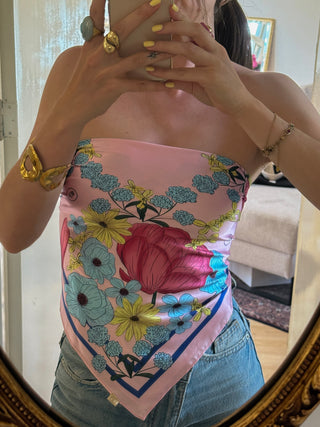FLOWER SCARF