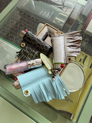 COWGIRL LIGHTER CASE - BABY BLUE