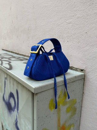 BOW BAG - COBALT